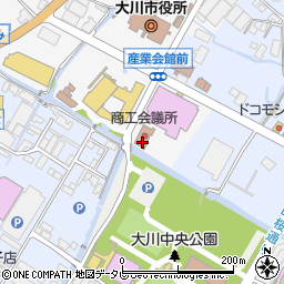 福岡県大川市酒見221-6周辺の地図