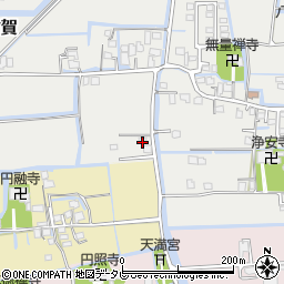 佐賀県佐賀市川副町大字西古賀869周辺の地図