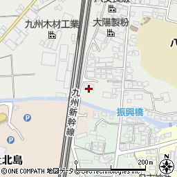 福岡県筑後市和泉690-1周辺の地図