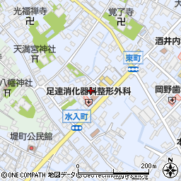 木下株式会社　大川榎津草苑周辺の地図