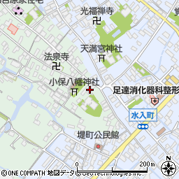 鶴新商店周辺の地図