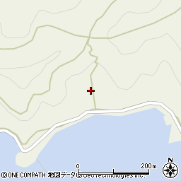 愛媛県宇和島市戸島2599周辺の地図