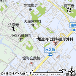 福岡県大川市榎津485周辺の地図