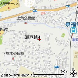瀬戸越紋珠公園周辺の地図