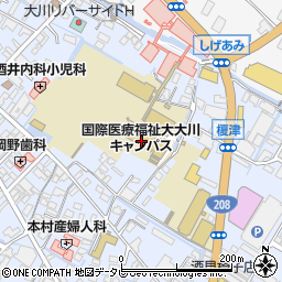 国際医療福祉大学　福岡薬学部周辺の地図