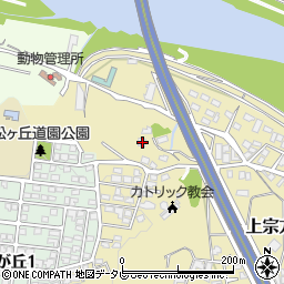 大分県大分市上宗方1773周辺の地図