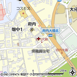 株式会社宮脇初治商店大分営業所周辺の地図