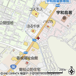 イフイグループ　株式会社イフイ宇和島店周辺の地図