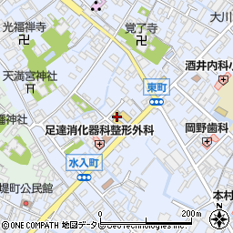 福岡県大川市榎津325-33周辺の地図