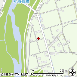 大分県大分市小野鶴182-2周辺の地図