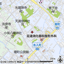 福岡県大川市榎津813周辺の地図