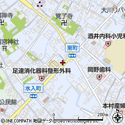 福岡県大川市榎津339周辺の地図