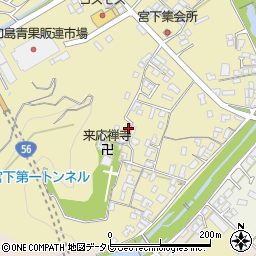 愛媛県宇和島市宮下1091周辺の地図