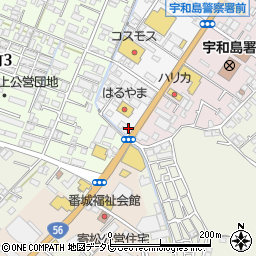 珈琲所コメダ珈琲店 宇和島店周辺の地図