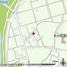 大分県大分市小野鶴411-2周辺の地図