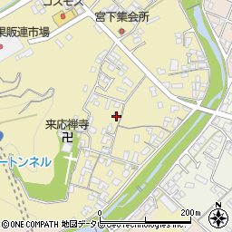 愛媛県宇和島市宮下1032周辺の地図