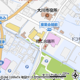 福岡県大川市酒見221周辺の地図