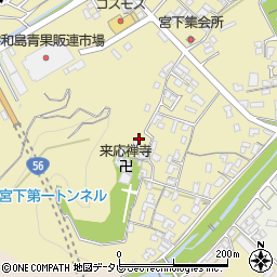 愛媛県宇和島市宮下甲-1089周辺の地図