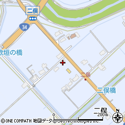 佐賀県武雄市橘町大字片白356周辺の地図