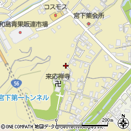 愛媛県宇和島市宮下1086周辺の地図