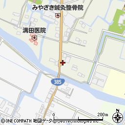 福岡県大川市大橋74周辺の地図