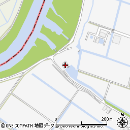 小城市役所　排水機場・芦刈第２排水機場周辺の地図