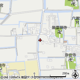 佐賀県佐賀市川副町大字西古賀805周辺の地図
