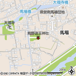 熊野速玉神社周辺の地図