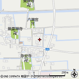 佐賀県佐賀市川副町大字西古賀712周辺の地図