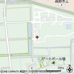 福岡県下水道管理センター（公益財団法人）矢部川浄化センター周辺の地図