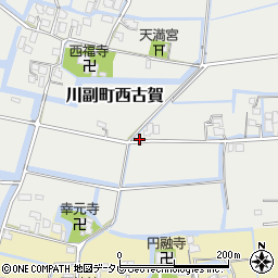 佐賀県佐賀市川副町大字西古賀532周辺の地図