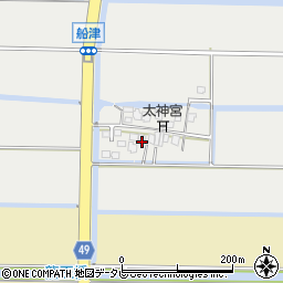 佐賀県佐賀市川副町大字西古賀1343周辺の地図