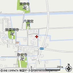 佐賀県佐賀市川副町大字西古賀708周辺の地図