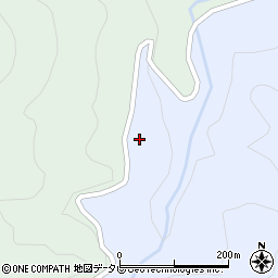 大分県日田市前津江町大野220周辺の地図