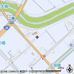 佐賀県武雄市橘町大字片白425周辺の地図