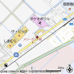 清香園 武雄店周辺の地図