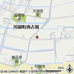 佐賀県佐賀市川副町大字西古賀533周辺の地図