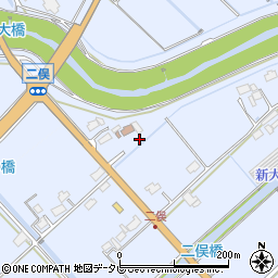 佐賀県武雄市橘町大字片白425-3周辺の地図