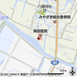 福岡県大川市大橋106周辺の地図