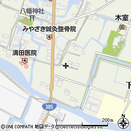 福岡県大川市大橋42周辺の地図