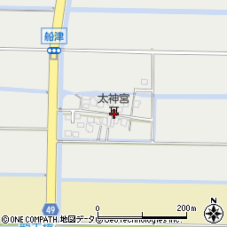 佐賀県佐賀市川副町大字西古賀1332周辺の地図