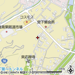 愛媛県宇和島市宮下1073周辺の地図