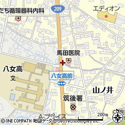馬田医院周辺の地図