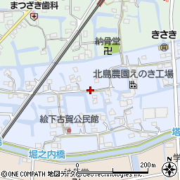 福岡県三潴郡大木町絵下古賀363周辺の地図