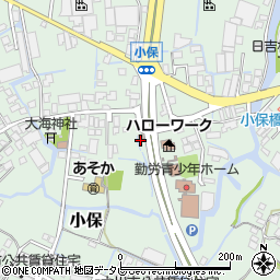 筑後警察署大川昇開橋交番周辺の地図