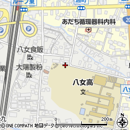 福岡県筑後市和泉255-111周辺の地図