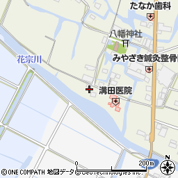 福岡県大川市大橋118周辺の地図