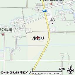 佐賀県杵島郡大町町小通り周辺の地図