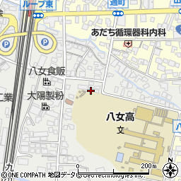 福岡県筑後市和泉255-113周辺の地図