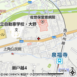 松永米穀店周辺の地図
